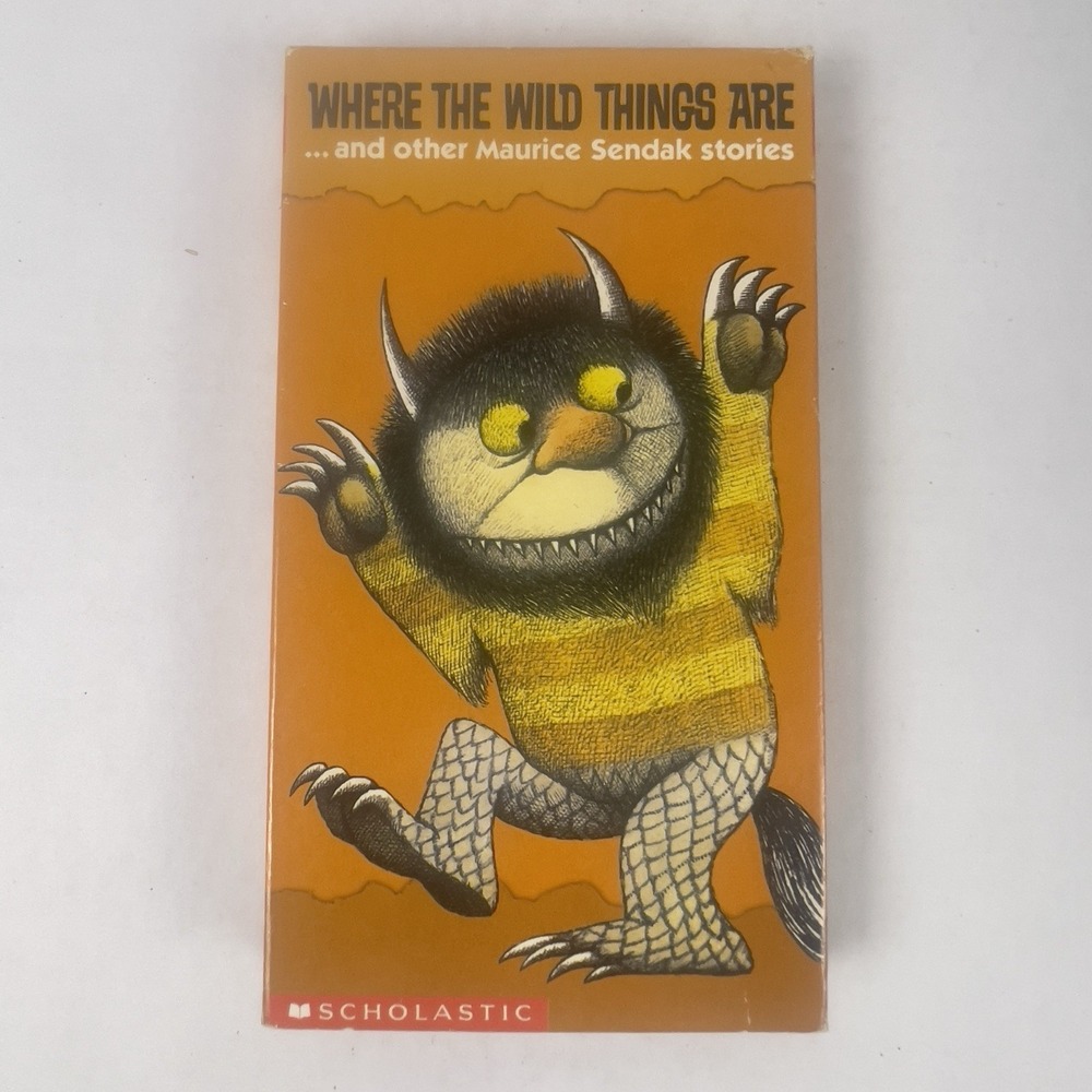Where The Wild Things Are Scholastic Video Collection‎ (VHS, 2001, Weston Woods)